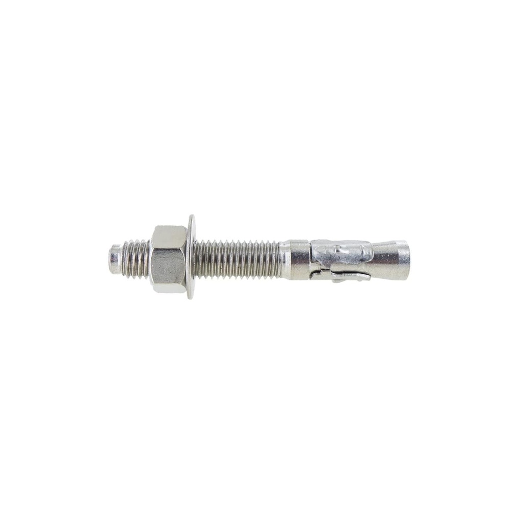 Conquest 5/8" X 4-1/2" Type 304 Stainless Steel Wedge Anchors (Box of 25) Heavy Duty Fastener for Concrete