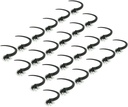 The ROP Shop | (Pack of 24) 9" Hay Accumulator Grapple Hook Kits with U-Bolts, Nuts, Washers