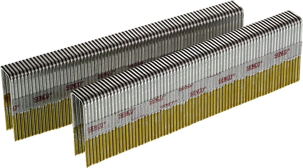 Senco N15BAB 16 Gauge by 7/16-Inch Crown by 1-1/4-Inch Length Electro Galvanized Staples (10,000 per Box)