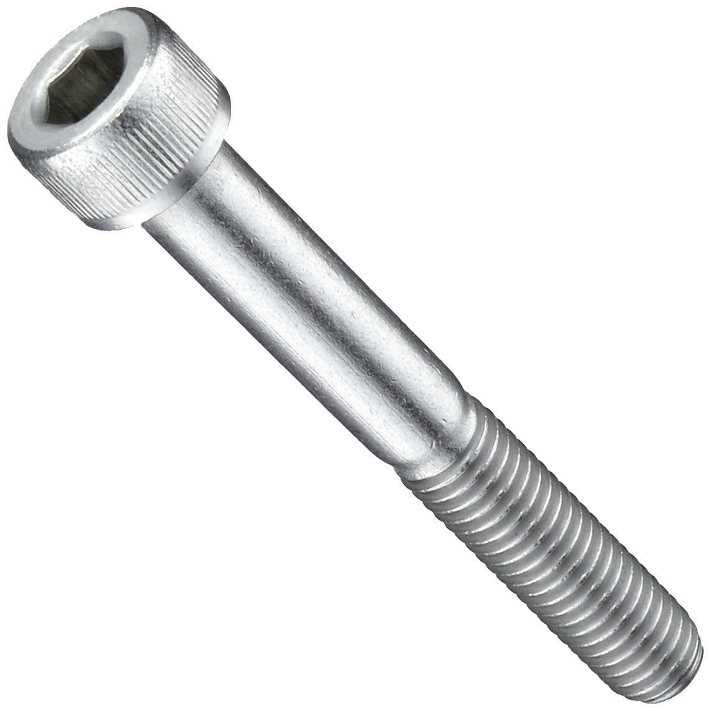 Socket Head Cap Screw, 5/16-18 X 5", Stainless Steel 18-8, Hex Socket (Quantity: 25) Coarse Thread, 5/16 Inch Hexagonal Allen Bolt, Length: 5 Inch, Partial Thread