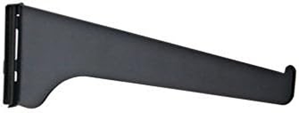 Knape & Vogt 180BLK 12" 12" Black Shelf Brackets