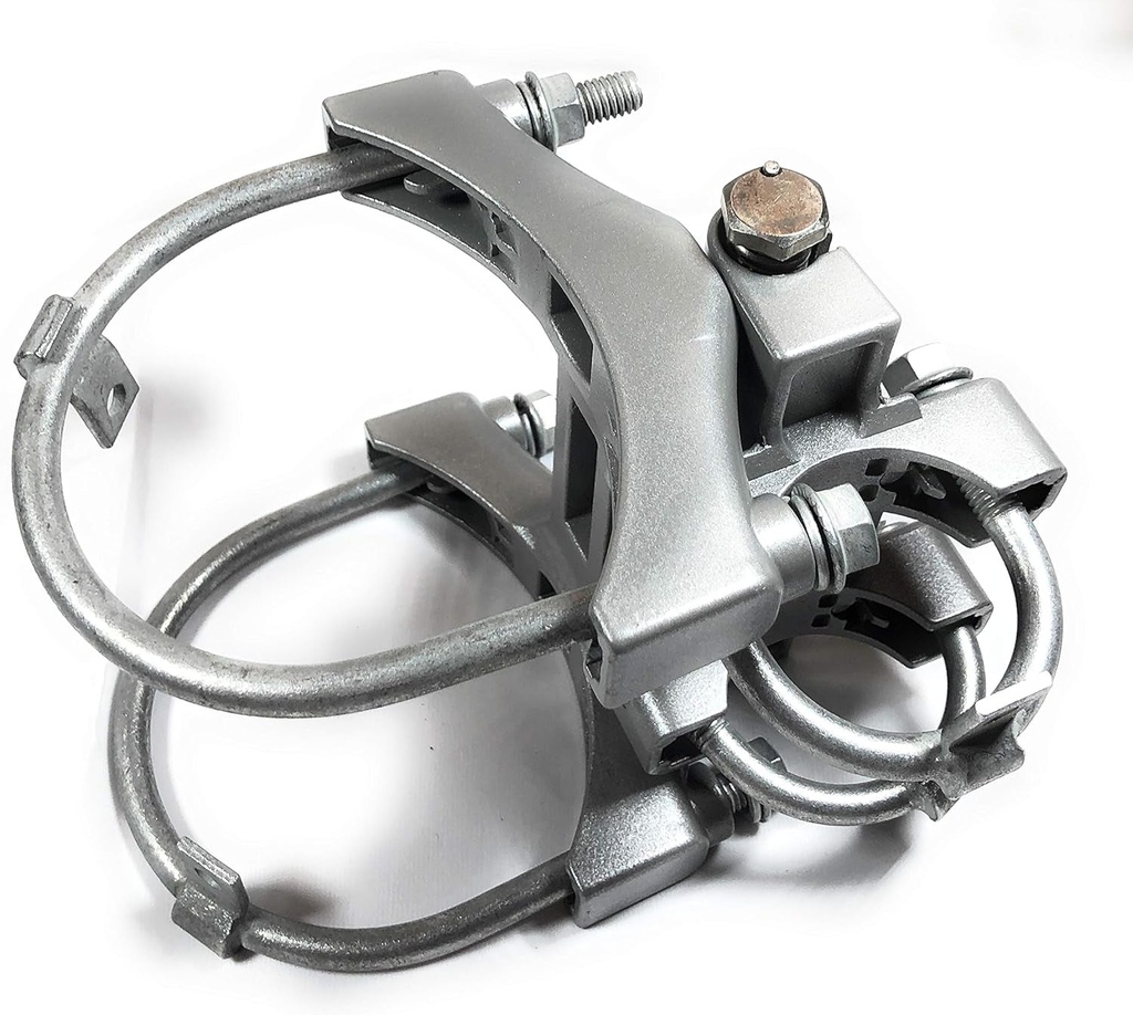 Pair of Chain Link Self-Closing Hinges Commercial Grade | Multiple Sizes | Very Heavy Duty (2" Gate X 2" Post)