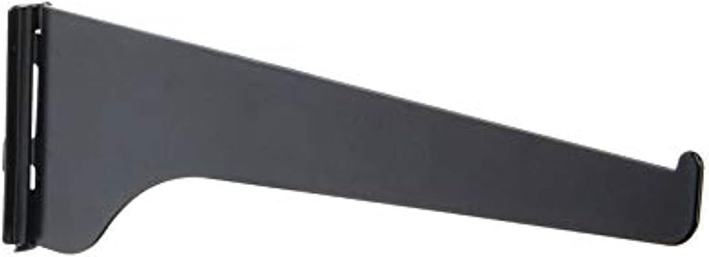 Knape & Vogt 180BLK 8" 8" Black Shelf Brackets