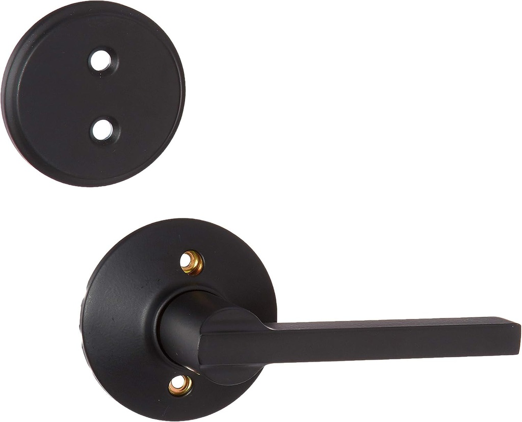 Schlage Lock Company F94LAT622 Latitude Dummy Trim, Matte Black