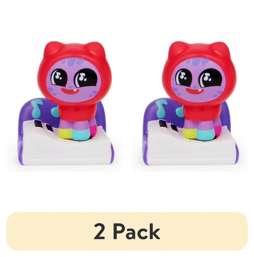 (2 Pack) Gabby’S Dollhouse, Surprise Mini Figure, 3 Inch (Style May Vary)