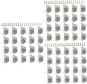 60 Pcs Corner Code Furniture Accessories Corner Bracket Heavy Duty Angle Brackets Corner Brace Right Angle Bracket Corner Shelf Support L Shape Bracket Corner Angle Joint Bracket