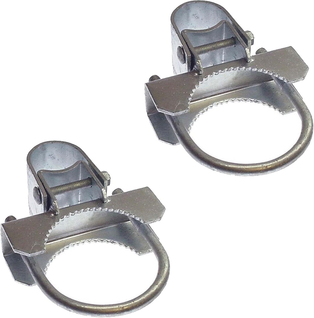 Chain Link Fence "Bull Dog" Commercial Duty Gate Hinge (2-3/8" Post - 1-5/8"& 1-7/8" Gate Frames - 2 Pack)