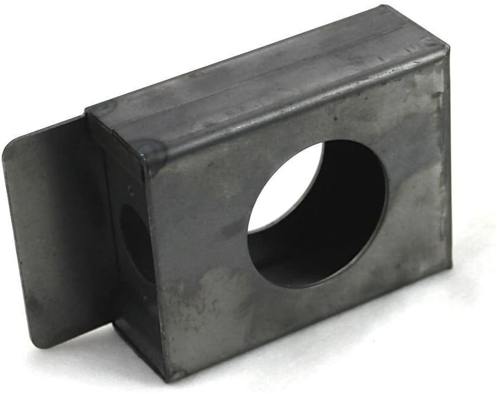 New Gate Lockbox Single Hole Weldable Steel 3 1/2" X 4 1/4" X 1 1/2" Unpainted