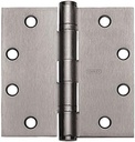 Stanley FBB179 4.5 Inch X 4.5 Inch (Box of 3-Hinges) Ball Bearing Hinges 26D-Satin Chrome Finish