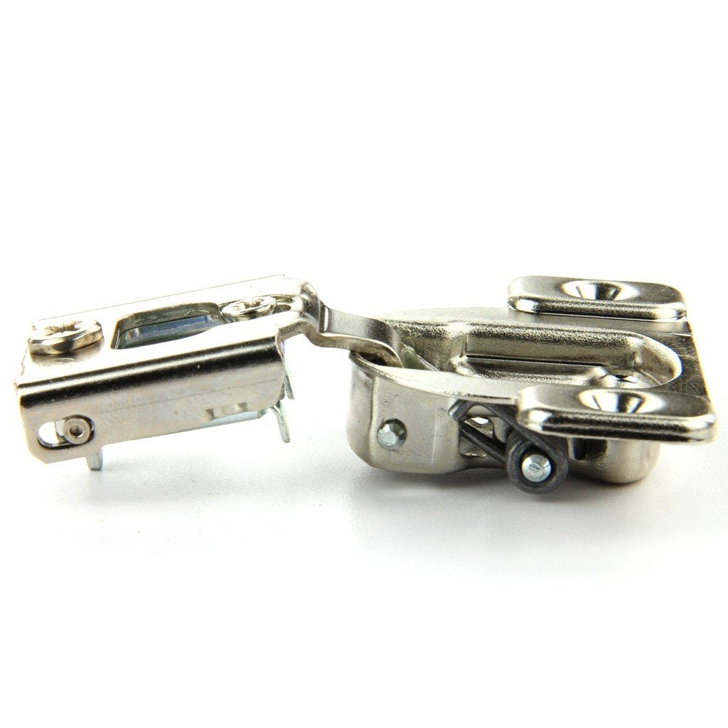 Blum 38N355C.08Mbx15S 105 Degrees Compact 38N Series 1/2 Inch Overlay Screw-On Cabinet Hinge, Nickel Finish (Pack of 15)