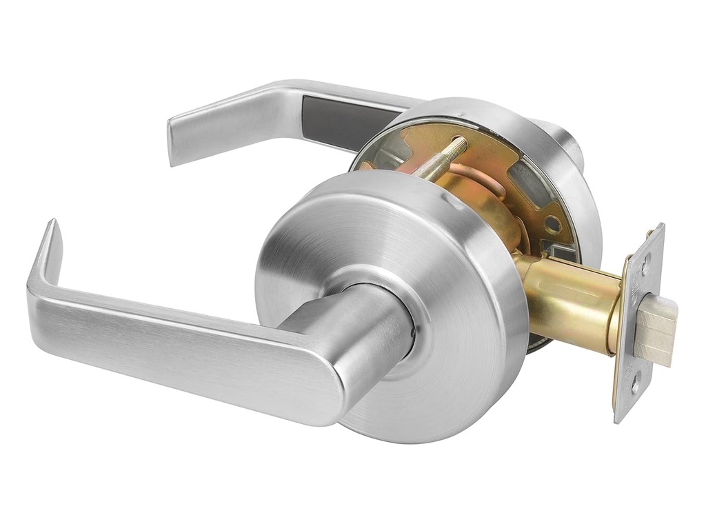 Yale AU4601LNX626 Reversible Handing Cylindrical Lock, Satin Chrome Finish, Fire Listed, Windstorm Certified, 4 Trims, 8 Finishes