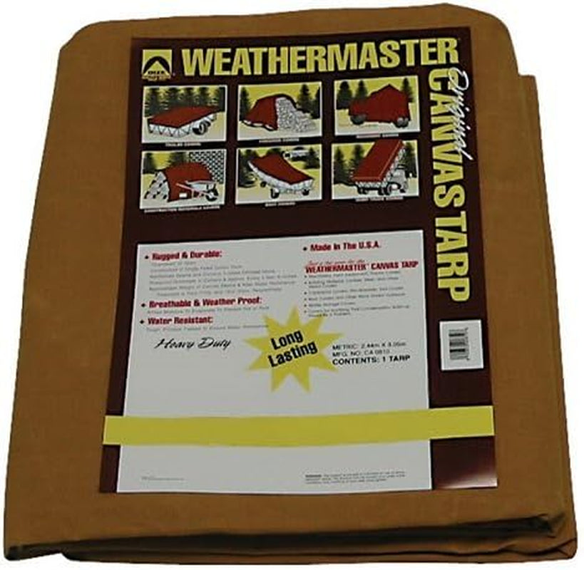Canvas Tarps, 12' X 14' 10 Oz