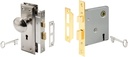 Prime-Line E 2330 Mortise Keyed Lock Set with Satin Nickel Knob – Perfect & Prime-Line Products E 2294 Mortise Keyed Brass Knob – Perfect for Replacing Broken Antique Lock Sets and More