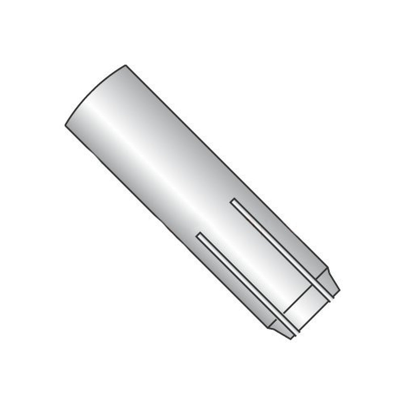 3/8-16 Drop-In Anchors/Stainless Steel (Setting Tool Included) / Bolt Size: 3/8-16 / Hole Diam.: 1/2" / Thread Length: 5/8" / Min. Embedment: 1 9/16" (Carton: 50 Pcs)