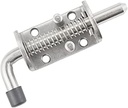 Heavy Duty 304 Stainless Steel Spring Pin Latch Lock Assembly for Doors Cabinets and Utility Trailer Gate -136Mm/155Mm/165Mm (1 Pcs) (12X165)