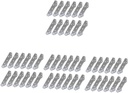 80 Pcs Right Angle Bracket Corner Bracket Angle Brackets for Wood Corner Braces Universal Furniture Corner Connector Small Brackets Cabinet Brackets Corner Connector Bracket