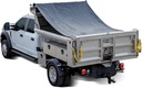 Buyers Products DTR7012 Aluminum Tarp System with Mesh Tarp, 7 X 12 Feet