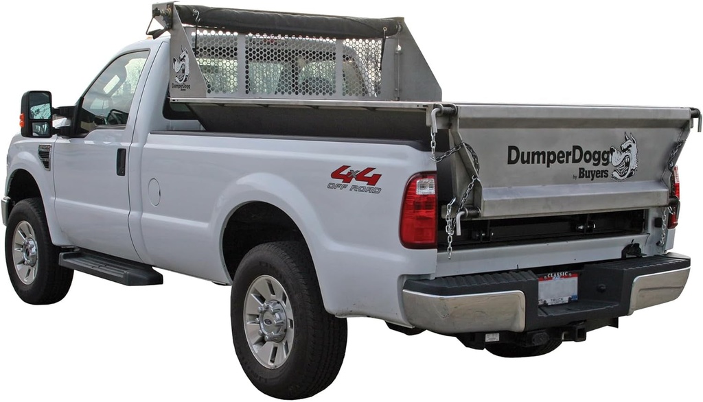 Buyers Products Dumperdogg DTR5511 Manual Dump Tarp Kit with 5-1/3 Ft. X 11-1/2 Ft. Mesh Tarp