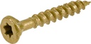 Power Pro 967772 Wood Screws, #8 X 1-1/4", Premium Outdoor Deck Screws, Rust Resistant, Epoxy Coated Bronze, 6000Pcs Box