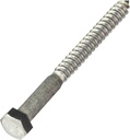 832042 5/16 X 3-1/2-Inch Stainless Steel Hex Lag Screw, 25-Pack