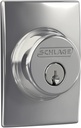SCHLAGE Lock Company Single Cylinder Deadbolt with Century Trim, Bright Chrome (B60 N CEN 625)