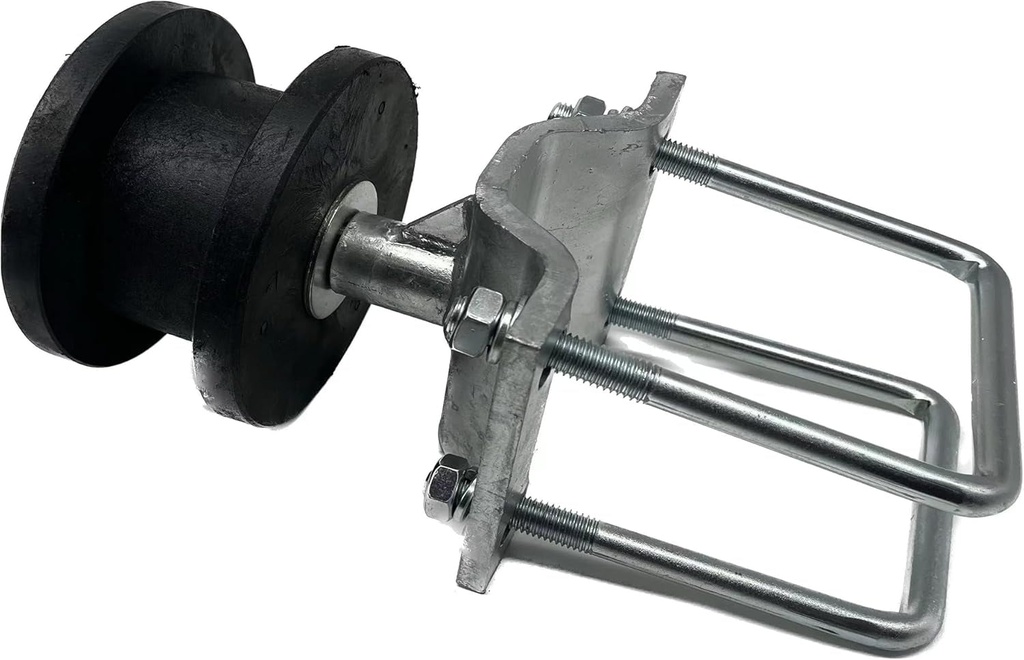 Sliding Gate Rollers Nylon Cantilever Slide Gate for 4" Square Post, 2‘’Chain Link Fence Gate Frame