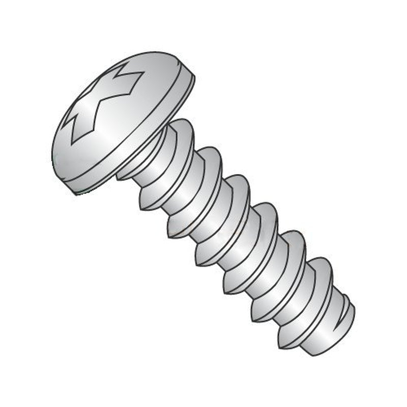 #2 X 1/4" Type B Self-Tapping Screws/Phillips/Pan Head / 18-8 Stainless Steel (Carton: 5,000 Pcs)