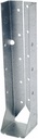 100 Pack Simpson Strong Tie LUC210Z 2 X 10 Economy Standard Joist Hanger Concealed/Reversed Flange Z-Max Finish