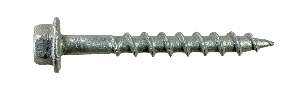 Simpson Strong-Tie Strong-Drive SD Connector Screw #9 X 1-1/2 In. 1/4-Hex Drive, Mech. Galv. (500-Qty) (Pack of 3)