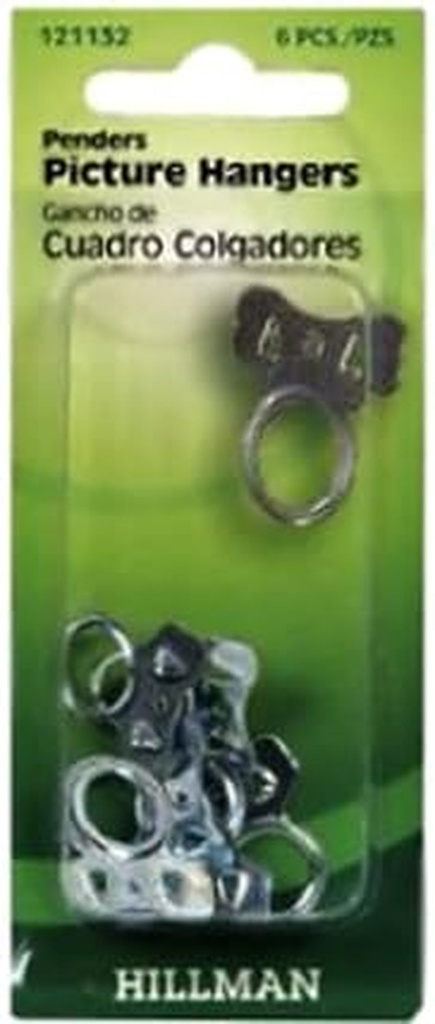 Hillman 121132 Picture Frame Hangers - Pack of 10-6 Count