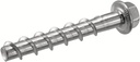 Hilti 418076 1/2-Inch X 5-Inch Kwik Hus-Ez Concrete and Masonry Screw Anchor, 25-Pack