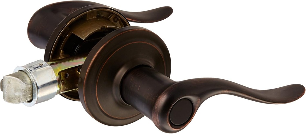 Kwikset 750TNL-11PS Tustin Vestibule Door Lock Smart Key Venetian Bronze Finish