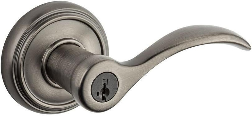 Kwikset 93540-017 354TBL RDB 16B SMT CP Lever, Slate