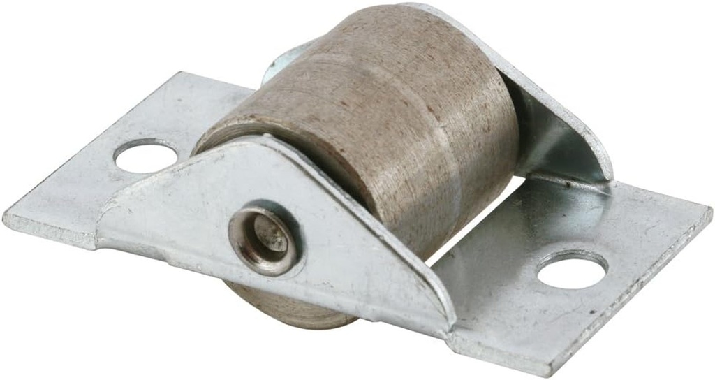 Prime-Line N 6679 Wood Closet Door Roller, Insert Style, 3/4 In. Flat Roller (2 Pack)