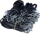 Natural Rubber Tarp Straps Snubber Bungee Cords W/Hooks (50 Mix Pack)