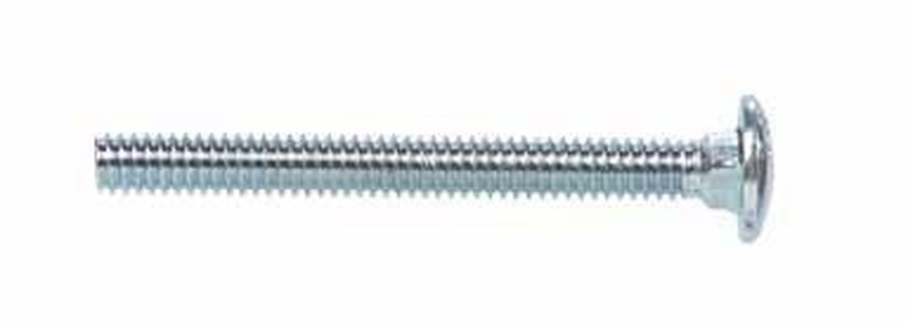 Hillman 1/4 In. Dia. X 2-1/2 In. L Zinc-Plated Steel Carriage Bolt 100 Pk