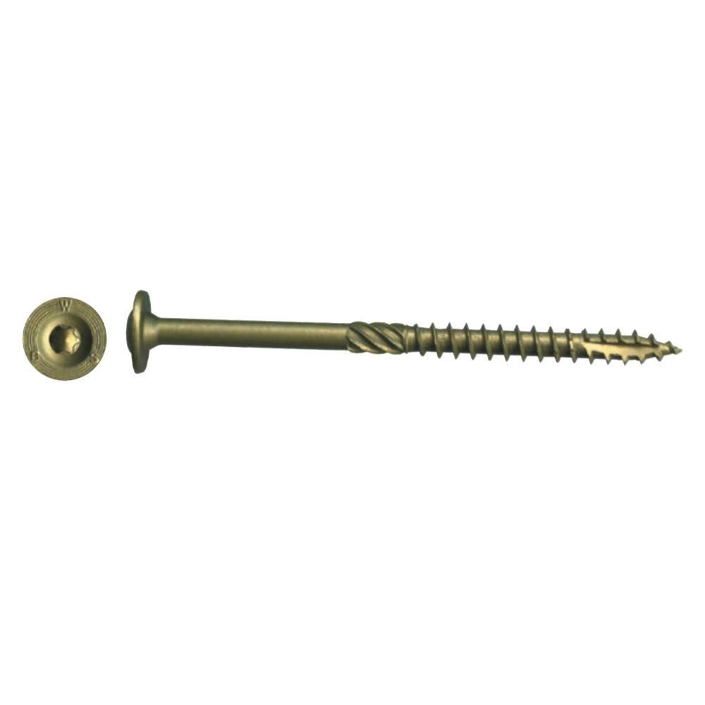 (500 Count) Big Timber CTX153 15 X 3" Bronze Lag Screw