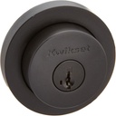 Kwikset 158RDT-514S Milan Single Cylinder Deadbolt with Smartkey Technology, Iron Black,Matte Black, 2.6 X 1.4
