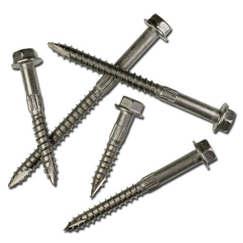 Simpson Structural Screws SDS25300-R25 1/4-Inch by 3-Inch with 2-Inch Threaded Structural Wood Screw, 25-Pack by Simpson Structural Screws