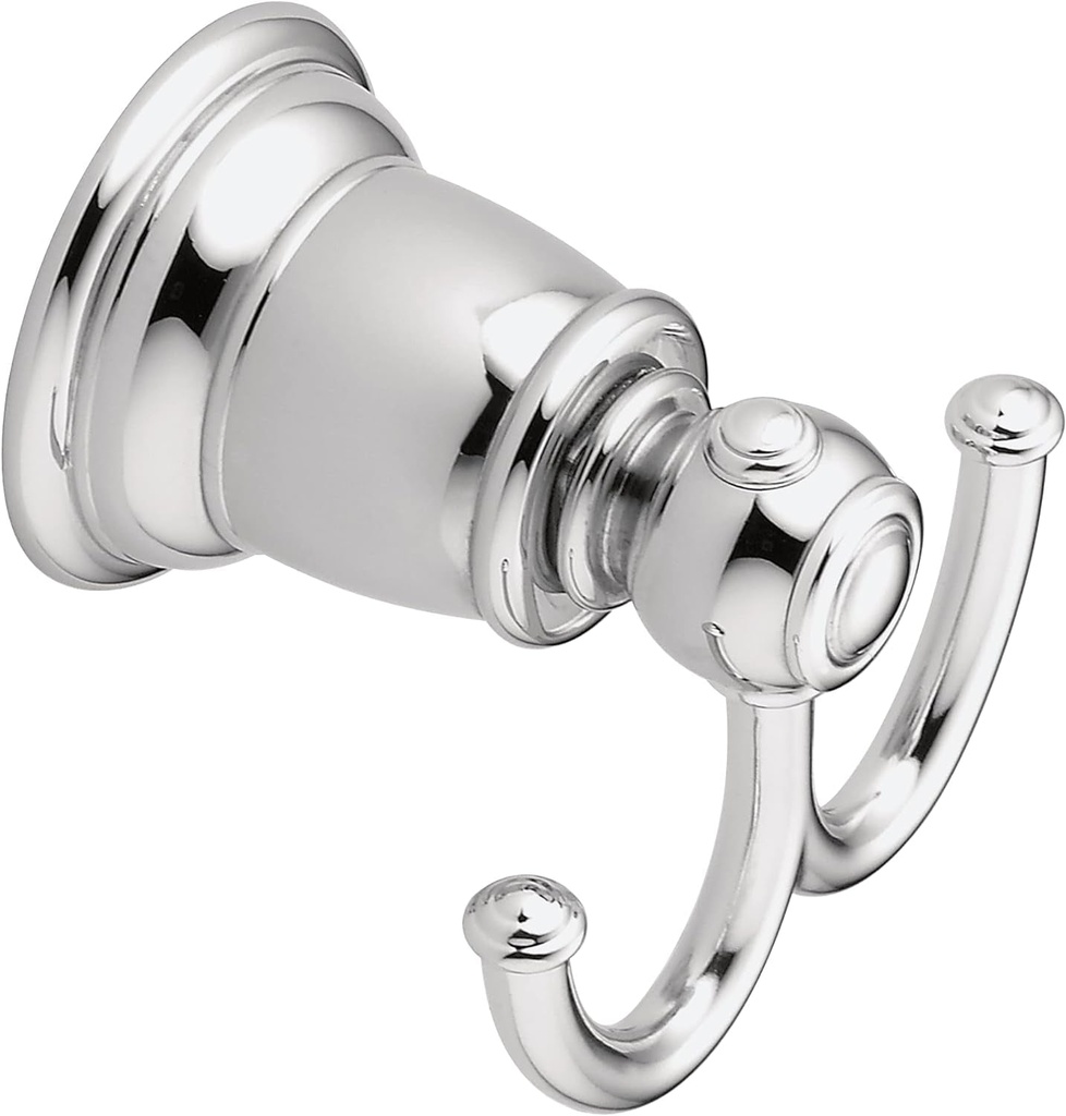 Moen YB5403CH Kingsley Double Robe Hook, Chrome