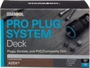 Pro Plug PVC Plugging System for AZEK Slate Gray Decking - Epoxy Steel - 350 Pcs for 100 Sq. Ft.