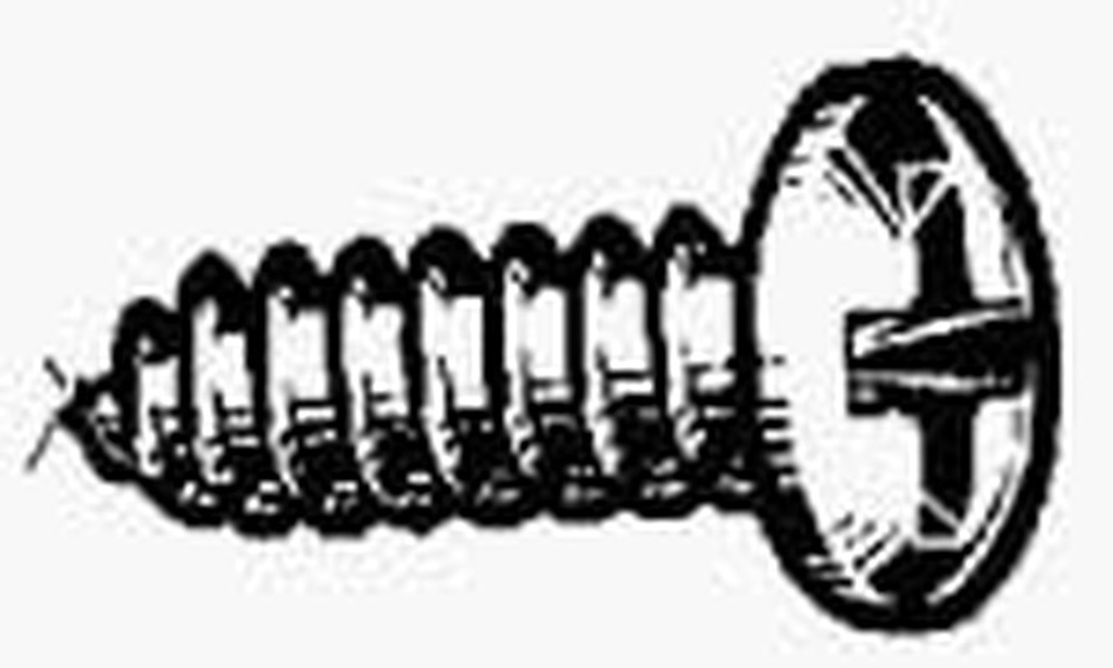Hillman 14 In. X 1 In. L Phillips Pan Head Zinc-Plated Steel Sheet Metal Screws 100 1 Pk
