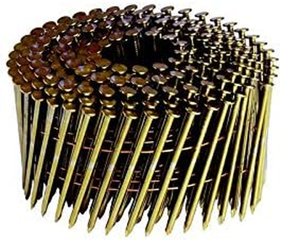 Grip-Rite 2006672 2.375 In. Wire Coil Framing Nails 15 Deg Smooth Shank - Pack of 3000