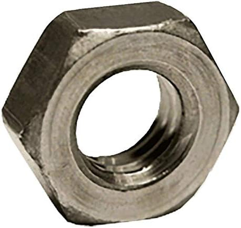 #10-32 Hex Machine Screw Nut/Steel/Plain (Quantity: 100 Pcs)