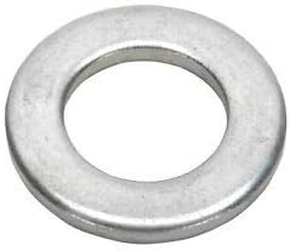 M20 Flat Washers Hardness Class 200 HV Steel, Zinc Plated Fastener Finish DIN 125 (Quantity: 100 Pcs)