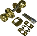 Kwikset 94002-831 Security Polo Entry Lockset, No Size, Polished Brass