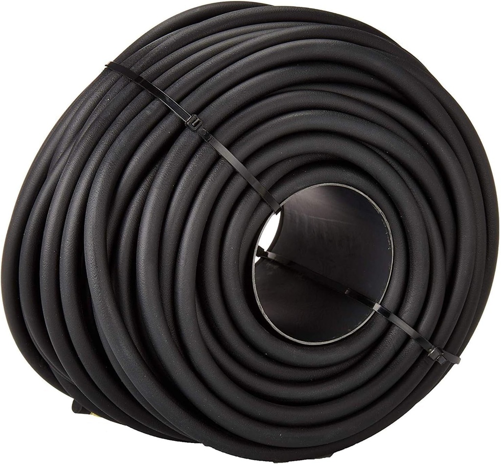 7/16 Inch X 150 Feet Natural Rubber Rope - Solid Core Rubber Bungee Cord for Industrial and Home Use