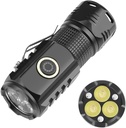 LED Torch, 2000 Lumen Rechargeable Powerful Handheld Flashlight, Super Bright, Pocket Size, Suit for Camping, Cycling, Running, Dog Walking and More Outdoor Use,Waterproof [Energy Class A++] (4)