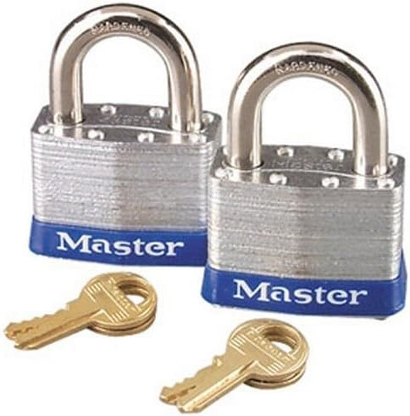 Master Lock 5T 2 No. 5 Laminated Padlock 2 per Pack