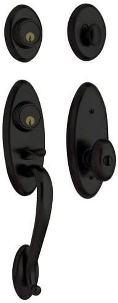 Baldwin Hardware 85345.190.2ENT Handle Set